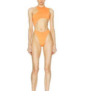 HAIGHT Apricot Adriana One Piece Swimsuit in Medium